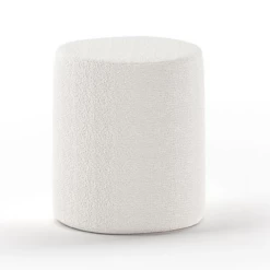 Gestoffeerd Bed Maeva 90x200cm Met Nachttafeltje - Witte Bouclé Stof -Songmics Winkel Ontwerp zonder titel 2023 09 14T163425.405 1e8a