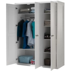 Kinderkamercombinatie Lewis 4 (incl.lattenbodem)-wit -Songmics Winkel Ontwerp zonder titel 2023 09 15T132452.461 4cea