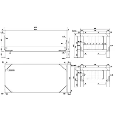 Kinderkamercombinatie Lewis 4 (incl.lattenbodem)-wit -Songmics Winkel Ontwerp zonder titel 2023 09 15T140411.761 eadf