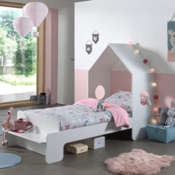 Bedhuisje 90x200 Cm (incl. Lattenbodem) En Kleerkast Casami-wit -Songmics Winkel Ontwerp zonder titel 2023 09 18T135935.329 b996