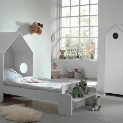 Bedhuisje 90x200 Cm (incl. Lattenbodem) En Kleerkast Casami-wit -Songmics Winkel Ontwerp zonder titel 2023 09 18T140959.394 1 ec56