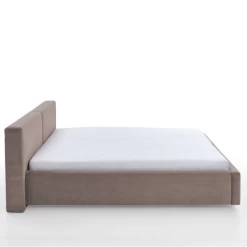 Tweepersoonsbed Kubrik 180x200cm Met Opbergruimte En Matras - Taupe Ribfluweel -Songmics Winkel Ontwerp zonder titel 2023 09 19T131512.098 a8c5