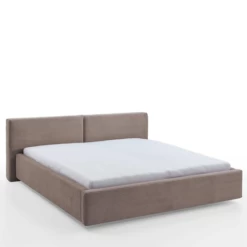 Tweepersoonsbed Kubrik 180x200cm Met Opbergruimte En Matras - Taupe Ribfluweel -Songmics Winkel Ontwerp zonder titel 2023 09 19T131607.500 120d