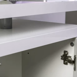 Bureau Cory 140x69cm Met Opbergruimte - Hoogglans Wit -Songmics Winkel Ontwerp zonder titel 2023 09 21T161808.505 faf5