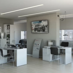 Bureau Cory 140x69cm Met Opbergruimte - Hoogglans Wit -Songmics Winkel Ontwerp zonder titel 2023 09 21T161937.823 26bc