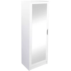 Opberg- En Schoenenkast Westphalen | 58 X 40 X 189,5 Cm | Inclusief Spiegel | Kleur: Wit 8 Opberg- En Schoenenkast Westphalen | 58 X 40 X 189,5 Cm | Inclusief Spiegel | Kleur: Wit -Songmics Winkel Ontwerp zonder titel 2023 09 26T092848.799 0d15