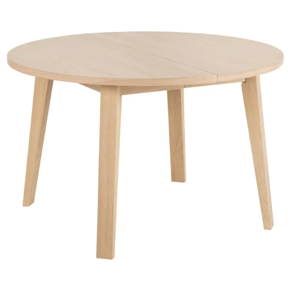 Verlengbare Eettafel Sieg, Ø120/220x75cm - Eik 12 Verlengbare Eettafel Sieg, Ø120/220x75cm - Eik - Afbeelding 10