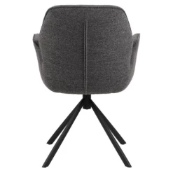 Draaibare Eetkamerstoel Aubin Met Armleuning - Monza Antraciet -Songmics Winkel Ontwerp zonder titel 2023 10 10T163146.047 20c5