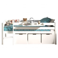 Halfhoogslaper Pip 90x200 Cm Met 3 Lades En 1 Hangplank-wit -Songmics Winkel Ontwerp zonder titel 2023 10 18T134638.613 1637