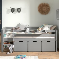 Halfhoogslaper Pip 90x200 Cm Met 3 Lades En 1 Hangplank-grijs -Songmics Winkel Ontwerp zonder titel 2023 10 18T143240.107 d357