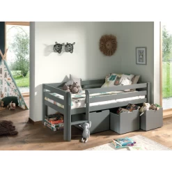 Halfhoogslaper Pip 90x200 Cm Met 3 Lades En 1 Hangplank-grijs -Songmics Winkel Ontwerp zonder titel 2023 10 18T143858.904 8db4