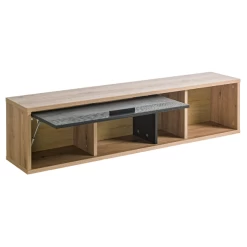 Wandkast Trevi 150cm Met Opklapdeur - Eikdecor/zwart -Songmics Winkel Ontwerp zonder titel 2023 10 20T143905.659 bbf3