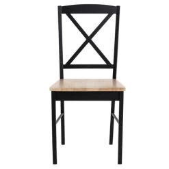 Eetkamerstoel Elvira - Zwart Rubberhout -Songmics Winkel Ontwerp zonder titel 2023 10 23T164326.543 e3f1