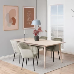 Stijlvolle Eetkamerstoel Hermeline Met Armleuning - Stof Zand -Songmics Winkel Ontwerp zonder titel 2023 10 23T165324.779 7639