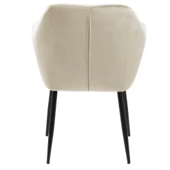 Stijlvolle Eetkamerstoel Hermeline Met Armleuning - Stof Zand -Songmics Winkel Ontwerp zonder titel 2023 10 23T165508.103 1727