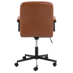 Bureaustoel Flora - Draaibaar, Kantelbaar En Soft Brake - Cognac -Songmics Winkel Ontwerp zonder titel 2023 10 24T135749.661 418d