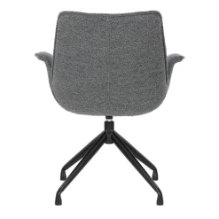 Stoel 'Amir' | Donkergrijs | Metalen Poten En Bouclé Bekleding | H84 X B66 X D58cm -Songmics Winkel Ontwerp zonder titel 2023 11 07T083054.989 80c3