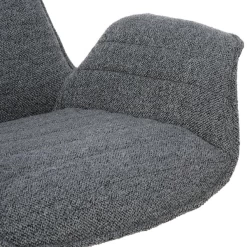 Stoel 'Amir' | Donkergrijs | Metalen Poten En Bouclé Bekleding | H84 X B66 X D58cm -Songmics Winkel Ontwerp zonder titel 2023 11 07T083324.033 ec50