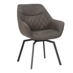 Doron Microfiber En PU Stoel Grijs | Metalen Poten | Draaibaar". -Songmics Winkel Ontwerp zonder titel 2023 11 07T090625.084 2c2a