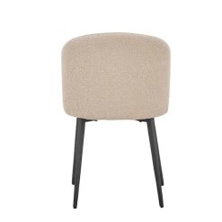 Stoel 'Toledo' Bouclé Zand | Metalen Poten En Bouclé Stoffering -Songmics Winkel Ontwerp zonder titel 2023 11 07T093900.592 6e63