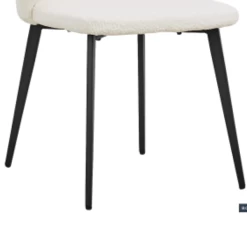 Stoel 'Toledo' Wit Bouclé | Metalen Poten | H80 X B51 X D55 Cm -Songmics Winkel Ontwerp zonder titel 2023 11 07T100525.398 f8b4