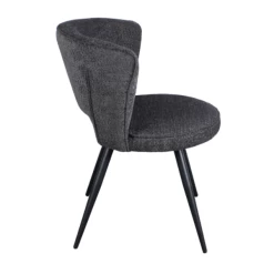 Stoel 'Lori' Bouclé Donkergrijs -Songmics Winkel Ontwerp zonder titel 2023 11 08T170105.955 9a5e