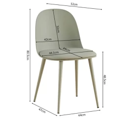 Grijsgroene Stoel 'Jasmin' Uit Polypropyleen Met PU Zitting | Metalen Poten | H81 X B51 X D44 CmGrijze Stoel 'Jasmin' Uit Polypropyleen Met PU Zitting | Metalen Poten | H81 X B51 X D44 Cm -Songmics Winkel Ontwerp zonder titel 2023 11 09T085150.576 6740