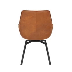 Bora' Stoel: Cognac Microvezel PU | Metalen Poten En Stoffen Bekleding -Songmics Winkel Ontwerp zonder titel 2023 11 09T164347.015 e144