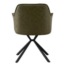 Bouclé Stoel Lucie Groene PU Rug | Metalen Poten | H82,5 X B62 X D63 Cm -Songmics Winkel Ontwerp zonder titel 2023 11 10T101557.936 6db2