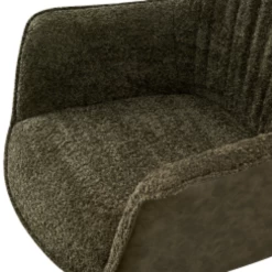 Bouclé Stoel Lucie Groene PU Rug | Metalen Poten | H82,5 X B62 X D63 Cm -Songmics Winkel Ontwerp zonder titel 2023 11 10T101630.052 db09