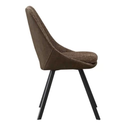 Filou' Bouclé Zand Stoel | Bruine PU Bekleding - 85x48x56cm -Songmics Winkel Ontwerp zonder titel 2023 11 14T083111.904 fb1d