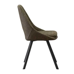 Filou' Bouclé Donkergroene Stoel | Donkergroene PU Bekleding - 85x48x56cm -Songmics Winkel Ontwerp zonder titel 2023 11 14T085300.288 d965