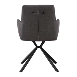 Stoel 'Lyra' PU Lichtgrijs | Metalen Poten En PU Bekleding -Songmics Winkel Ontwerp zonder titel 2023 11 14T090739.180 9c08