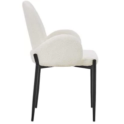 Bilbao' Stoel Wit Bouclé | Metalen Poten | H88xB60xD57cm -Songmics Winkel Ontwerp zonder titel 2023 11 14T100426.876 1b51