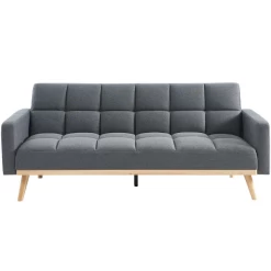 Adana Grijs Slaapbank | Eucalyptus Frame | Koudschuim Matras | 84x214x84cm -Songmics Winkel Ontwerp zonder titel 2023 11 14T165736.596 7a58