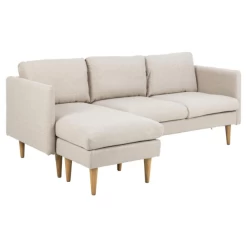 Omkeerbare Chaise 2-zits Milly Sofa, Basel Beige". -Songmics Winkel Ontwerp zonder titel 2023 11 15T085800.669 120f