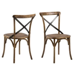 Rustiek Bruine Vintage Eetkamerstoel Met Donker Rotan -Songmics Winkel Ontwerp zonder titel 2023 11 15T160406.541 d6c4