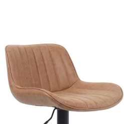 Cognac PU Barkruk Fenna | Metalen Poten 84-105 X 48 X 49,5cm -Songmics Winkel Ontwerp zonder titel 2023 11 16T142058.927 3ada