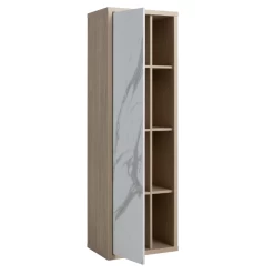 Kolomkast Latima 52x35x160cm - Eik/marmer -Songmics Winkel Ontwerp zonder titel 2023 11 20T145720.864 efc7