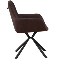 Stoel 'Lyra' PU Bruin | Metalen Poten En PU Bekleding -Songmics Winkel Ontwerp zonder titel 2023 11 21T110227.024 967e