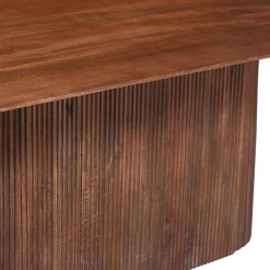 Miguel Ovale Eettafel 230cm Lichtbruin | Massief Magnolia Hout Structuur En Bovenblad -Songmics Winkel Ontwerp zonder titel 2023 11 21T165557.076 4596