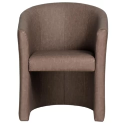 Charlie' PU Lichtbruine Kuipstoel | H-H 81 X B-L 64 X D-P 62 Cm -Songmics Winkel Ontwerp zonder titel 2023 11 22T113926.757 94f7