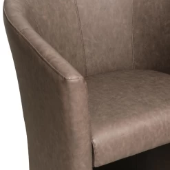 Charlie' PU Lichtbruine Kuipstoel | H-H 81 X B-L 64 X D-P 62 Cm -Songmics Winkel Ontwerp zonder titel 2023 11 22T114214.118 0a24