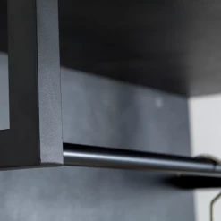 Wandkapstok Sento Met Roede En Hoedenplank - Antraciet -Songmics Winkel Ontwerp zonder titel 2023 11 22T164026.665 f2f1