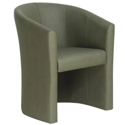 Charlie' Vintage PU Groene Kuipstoel | H-H 81 X B-L 64 X D-P 62 Cm -Songmics Winkel Ontwerp zonder titel 2023 11 22T164422.999 f582