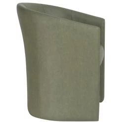 Charlie' Vintage PU Groene Kuipstoel | H-H 81 X B-L 64 X D-P 62 Cm -Songmics Winkel Ontwerp zonder titel 2023 11 22T164555.286 c8ba