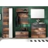 Garderobecombinatie Indy | Paneel, Bank, Spiegel, Schoenen- En Kledingkast | Old Wood-decor -Songmics Winkel Ontwerp zonder titel f67e