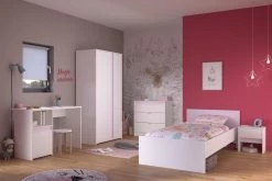 Commode Rue 78 Cm Met 3 Lades - Wit/grijs Of Wit/roze -Songmics Winkel PIROUETTE 2150 CH1T CO3T LI90 AR2P BUIP F 75df