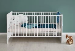 Babybed Pia | 143 X 78 X 83 Cm | Wit -Songmics Winkel Pia BZ 1874 621 03 frontal D 20180716 104c