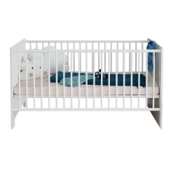 Babybed Pia | 143 X 78 X 83 Cm | Wit -Songmics Winkel Pia BZ 1874 621 03 frontal D Freisteller 20180716 333e